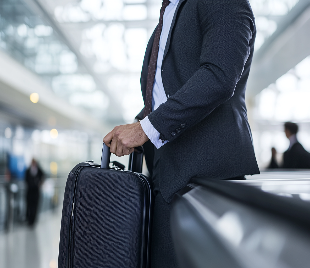 Client Arriving at Airport
