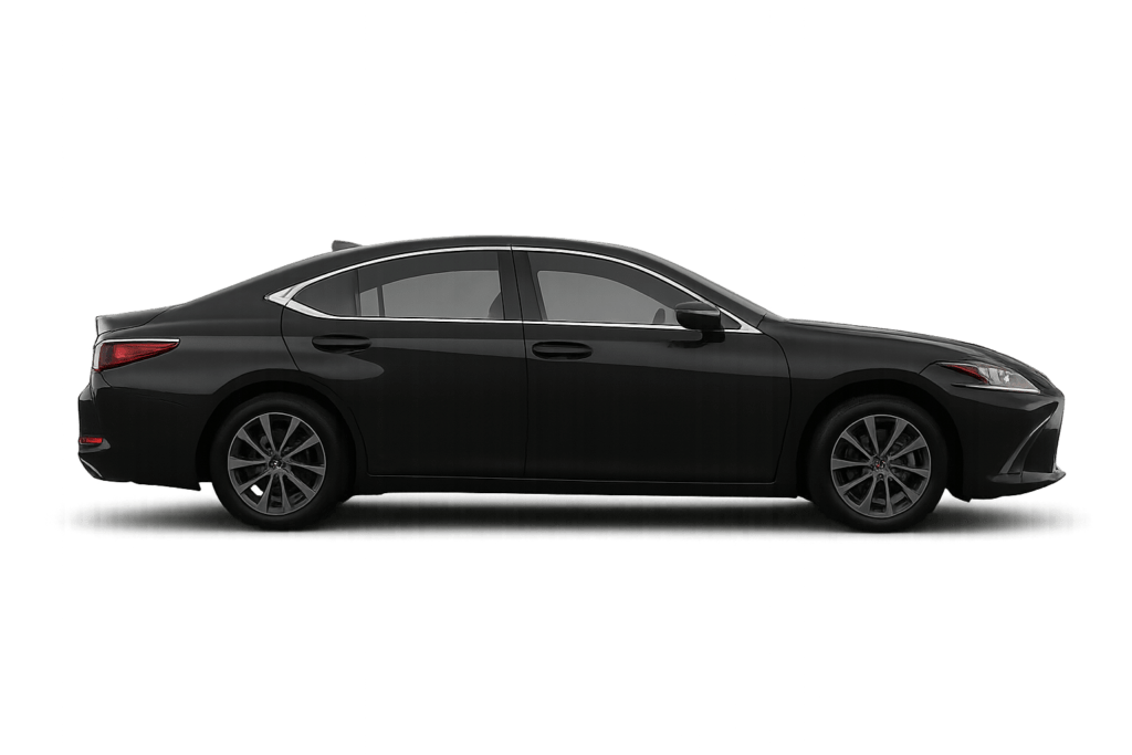 Lexus ES limousine for airport transfer