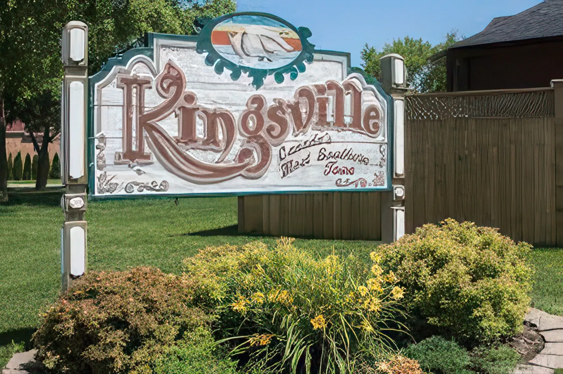 View of Kingsville – Limo Service Area