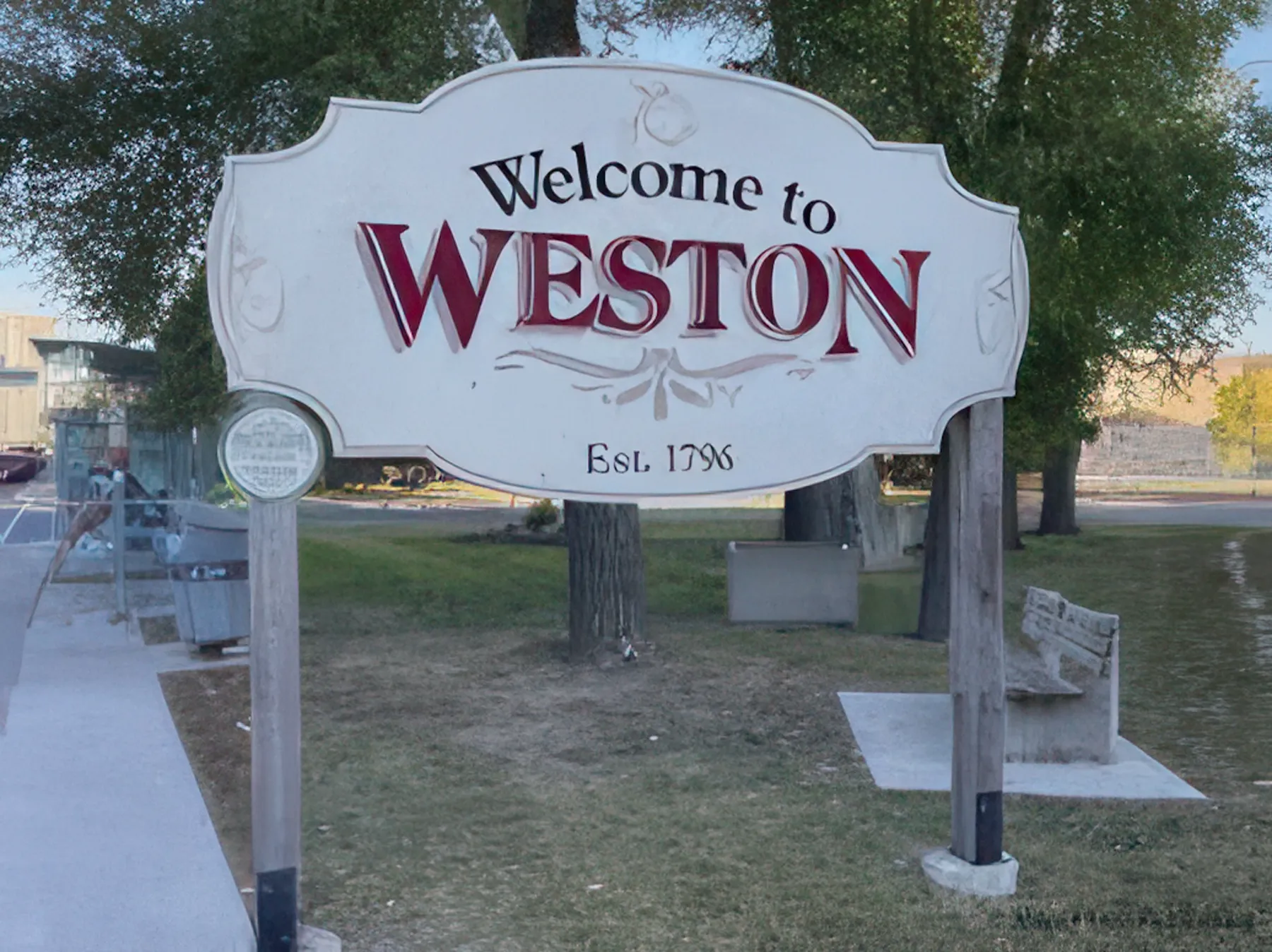 Weston Limo Pickup Area